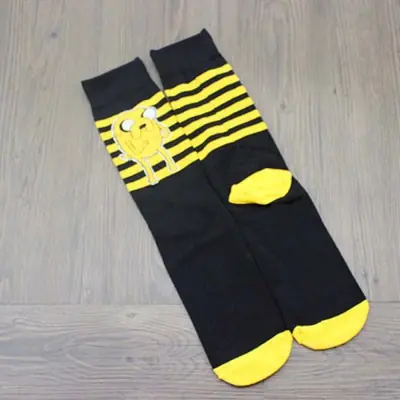 Image de Chaussettes Dessin Animé Mignon - Jaune & Fun