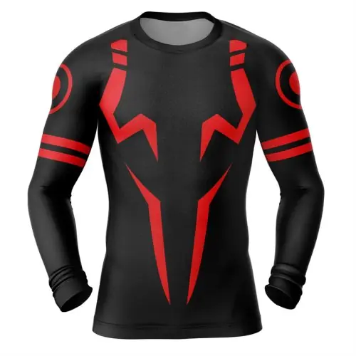 Image de T-shirt de Compression 3D Imprimé pour Hommes