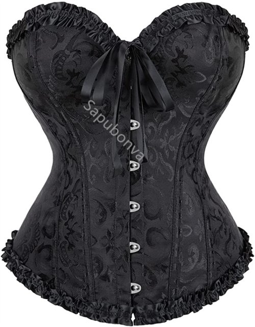 Imagen de Corset Ajustado Sexy para Mujeres de Talla Grande