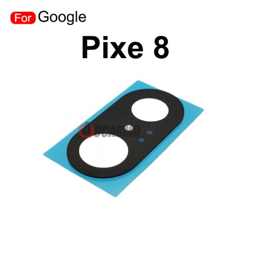 Image de Verre Objectif Caméra Arrière pour Google Pixel 8/9 Pro