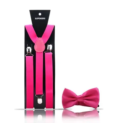 Image de Bretelles & Nœud Papillon Homme - Style Élégant pour Mariage et Affaires