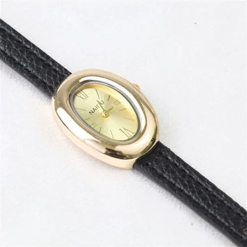 Leather-gold-black