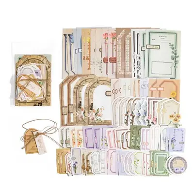 Image de Kit Scrapbooking Vintage 100 Pièces