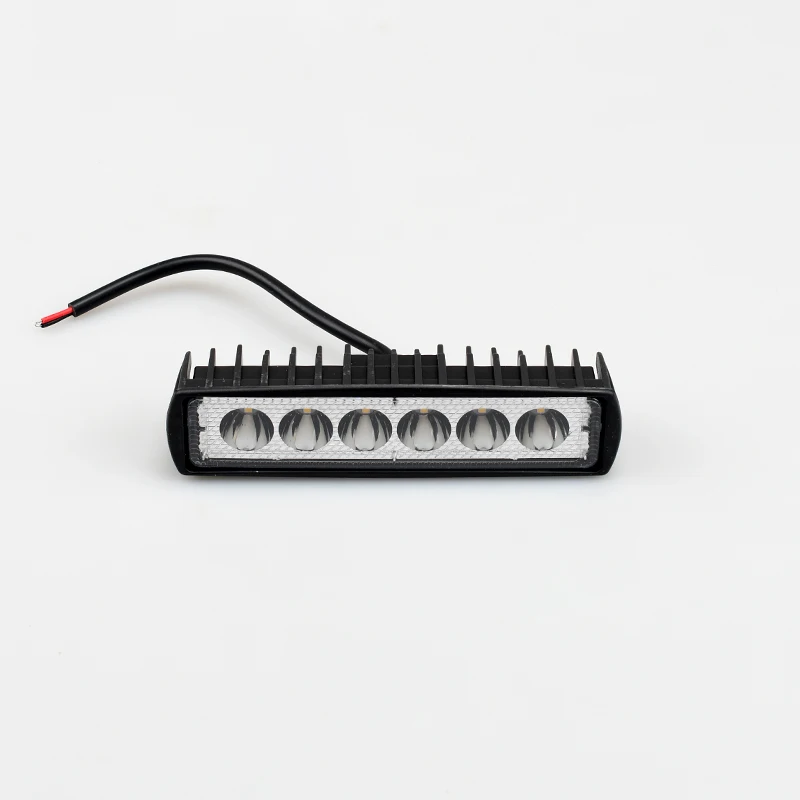 Afbeelding van 6 LED Motorfiets Werklamp Hoge Heldere Spotlight Offroad Auto Vrachtwagen Rijden Mistkoplampen DRL Rijden Lamp 12 V