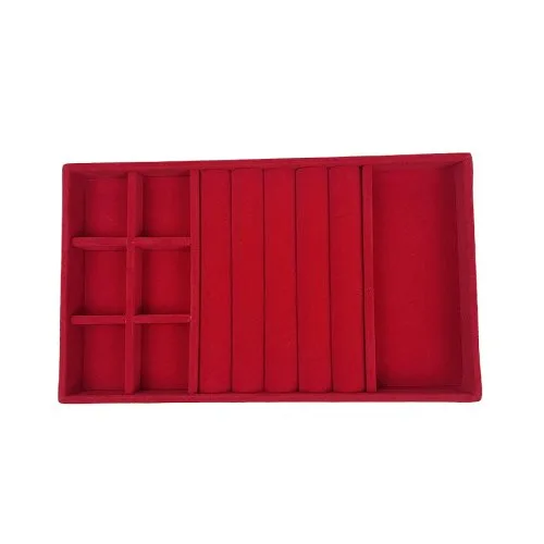 3-in-1 dienblad rood