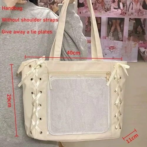 Beige-schleife-handtasche