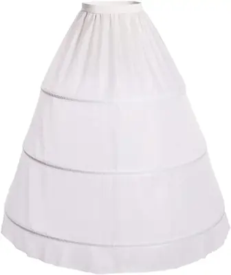Image de Cerceaux Crinoline Blanc - Jupon de Cosplay & Mariage