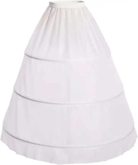 Image de Cerceaux Crinoline Blanc - Jupon de Cosplay & Mariage