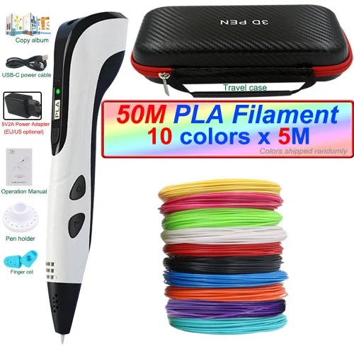 Bianco aggiungere 50M PLA