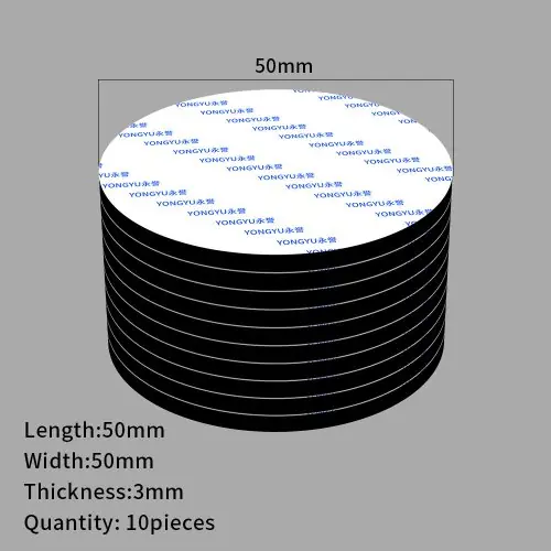 Rond 50mm 10pcs