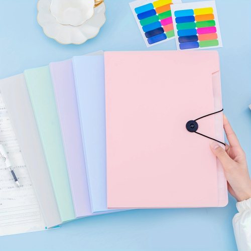 Image de Dossier Extensible 5 Poches A4 - Organisation Ultra Pratique