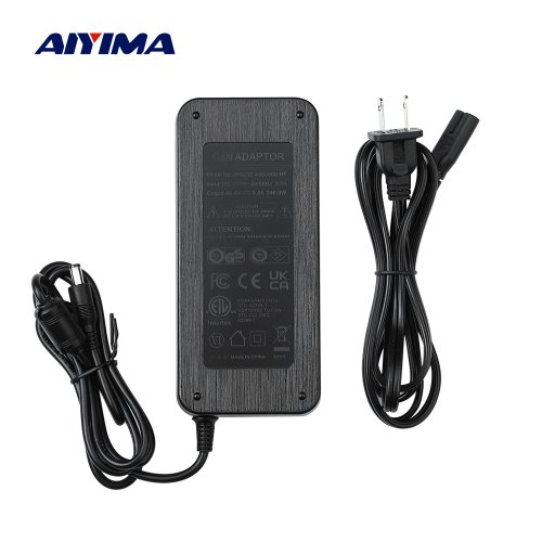Imagen de AIYIMA amplificador GaN adaptador de corriente 48V 5A interruptor enchufe de fuente de alimentación para TPA3255 TAS5630 amplificador de sonido UE EE. UU. AU UK AC100-240V