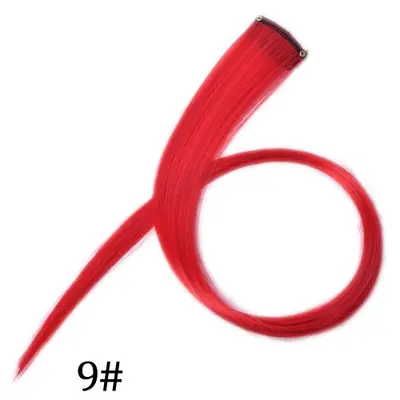 Image de Extensions Cheveux Synthétiques 24 Pouces - 7 Pièces Clip-in
