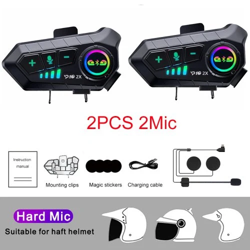 2PCS hart Mikrofon