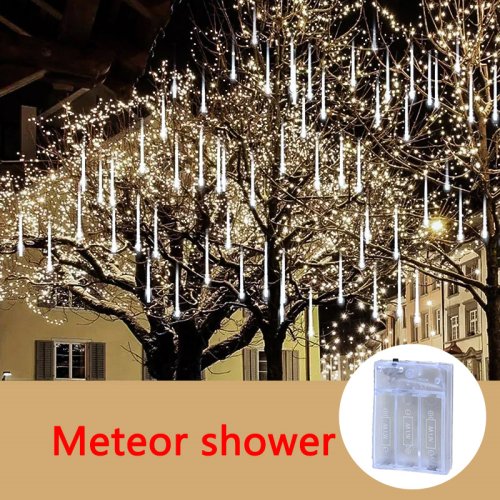Image de Guirlande LED Pluie de Météores - Décoration Lumineuse