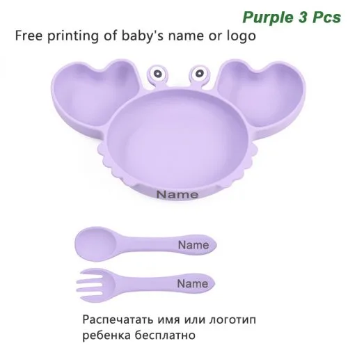 Fioletowy krab 3pcs