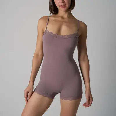 Body Moulant Dentelle Patchwork - Séduction & Comfort
