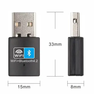 Image de Adaptateur WiFi & Bluetooth USB 2.4GHz - 150Mbps