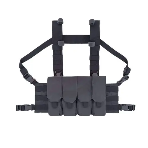 Image de Suspension Tactique Poitrine 4x Magazines - 7.62 / 5.56 / 5.45 mm