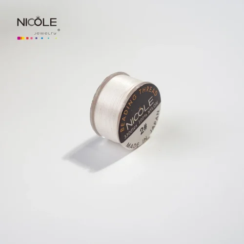 Immagine di Miyuki 100% Nylon 330 DTEX Perlina Filo FAI DA TE Giappone Perline Filo Accessori Per I Braccialetti 46 M/Rotolo