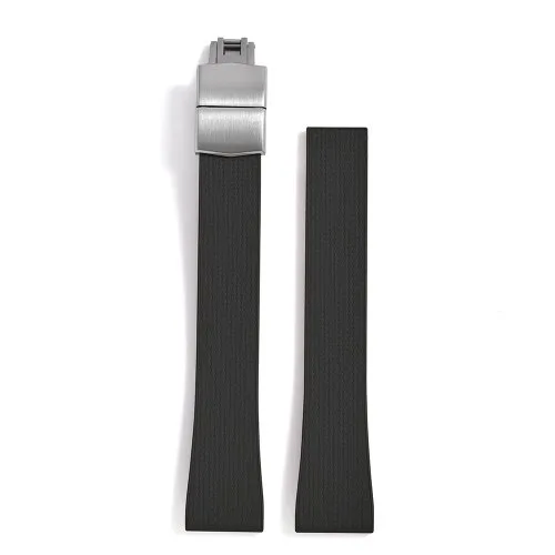 Noir argent boucle