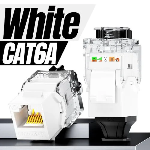 CAT6A wit 1pc
