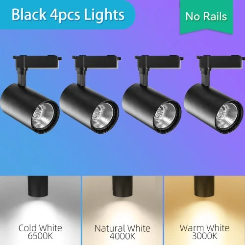 Only 4PCS Black