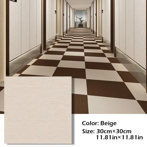 Image de Tapis Antidérapant 30x30cm - Silence & Absorption d'Eau
