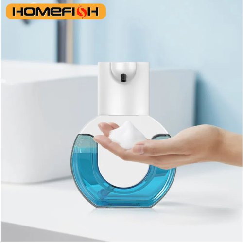 Image of EcoSmart Touch-Free Wall-Mounted Liquid Soap Dispenser with Motion Sensor – 420ml Natural Foam & Liquid Hand Wash System