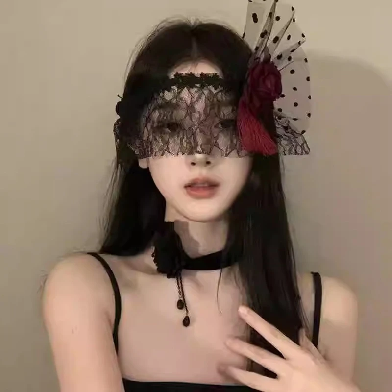 Afbeelding van Vintage Kant Masker voor Vrouwen - Sexy Bloemendecoratie