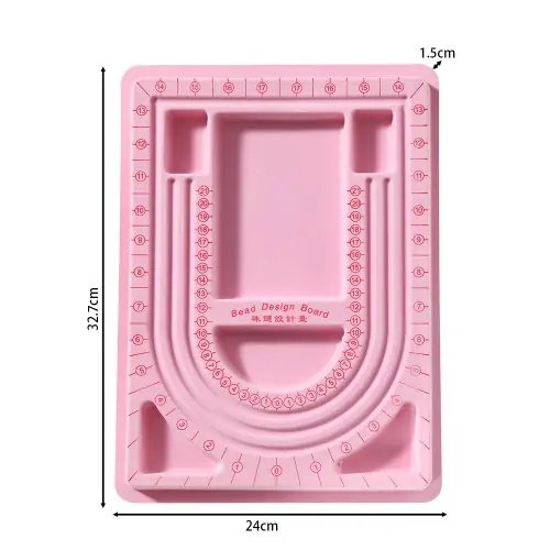 Image de Planche de Perles Colorées pour Bracelets & Colliers - Kit Créatif