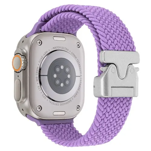 Image de Bracelet Tressé Nylon pour Apple Watch Ultra 3/2 - Style Outdoor