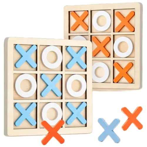 Montessori Speelspel Houten Speelgoed Mini Schaken Interactie Puzzel Training Hersenen Leren Vroeg Educatief Speelgoed Voor Kinderen Kinderen