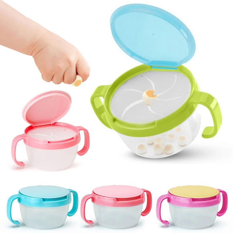 Immagine di Ciotola Bambino con Doppio Manico – Contenitore Snack Sicuro