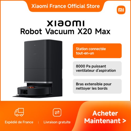 Image de Aspirateur Robot Xiaomi X20 Max - Puissant & Connecté