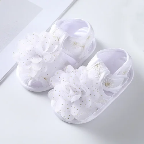 Imagen de Zapatos de Verano para Bebés con Lazo de Princesa