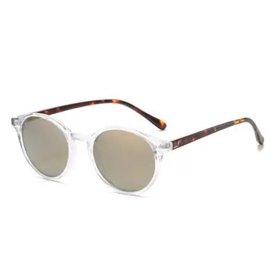 Image de Lunettes de Soleil Rondes Polarizées - Style Rétro Léopard