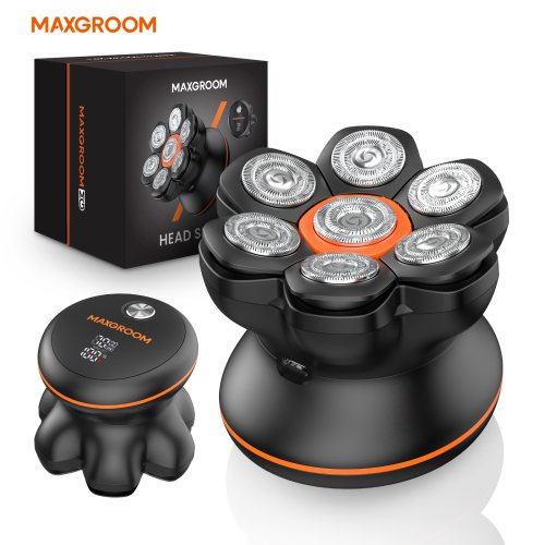 Imagen de Afeitadora MaxGroom 7D para Hombres Calvos - Recargable y Impermeable