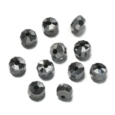 Image de Perles Cristal Facettées 4.5x7.5mm - Lot de 10