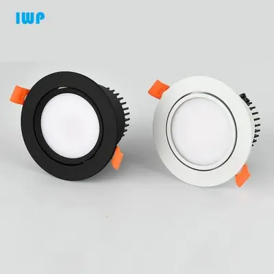 Image de Spot LED COB Rond Encastrable - Éclairage Intérieur Variable 5W à 18W