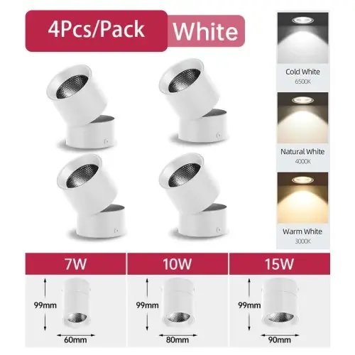 4PCS blanc dody