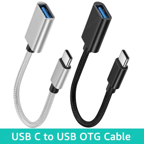 Afbeelding van USB-C OTG Kabel voor Snelle Dataoverdracht