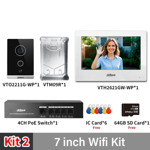 7 Zoll poe Set 2