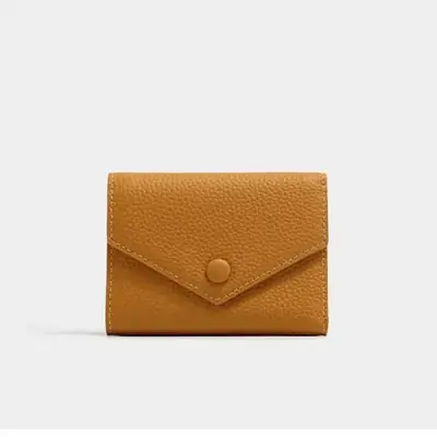 Image de Portefeuille Femme Luxe Petit Format - Cuir PU & Fermeture Éclair