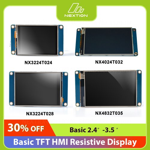 Image de Écran LCD tactile Nextion 2.4" - 3.5" HMI TFT intelligent