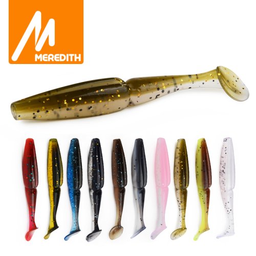 Image of Meredith Soft Swimbaits Crazy Shiner Fishing Lure – Realistic 70mm, 90mm, 110mm, 130mm Soft Plastic Shad for Pike, Zander, Perch, Trout – Premium Fishing Accessories