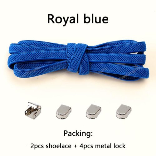 Imagen de Cordones de zapatos sin cordones Cordones elásticos Zapatillas de deporte Cordones planos sin corbat...