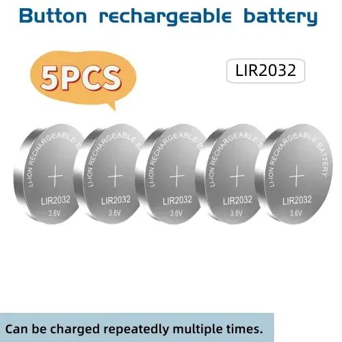 LIR2032-5PCS