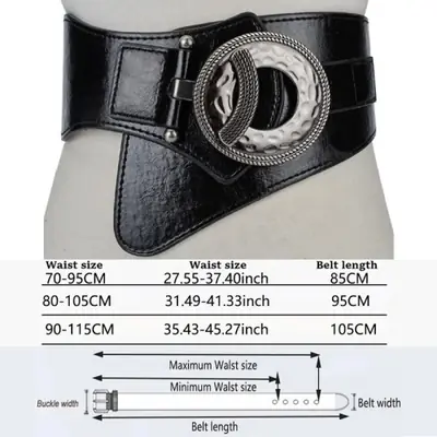 Image de Ceinture élastique large femme - Style élégant et confort