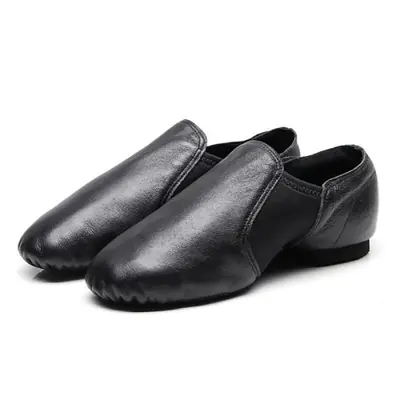 Image de Chaussures de Jazz en Cuir de Mouton - Antidérapantes pour Adultes et Enfants